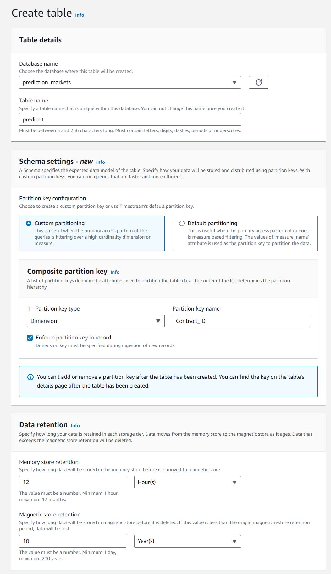Timestream_create_table
